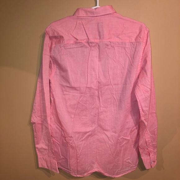 *GUESS* Salmon color dress shirt - Picture 2 of 2